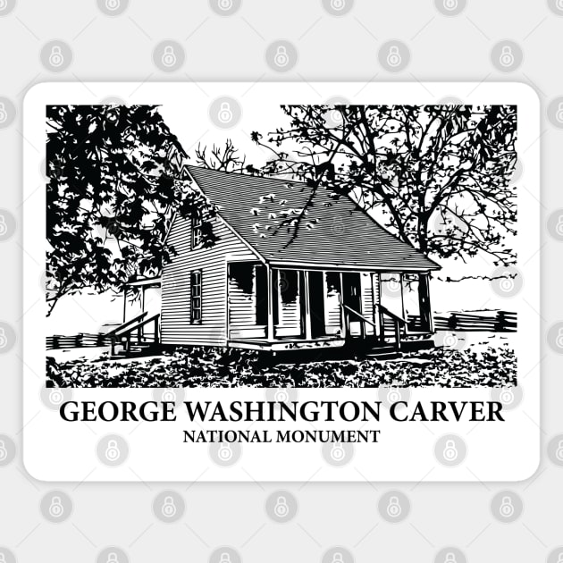 George Washington Carver National Monument Magnet by Lakeric